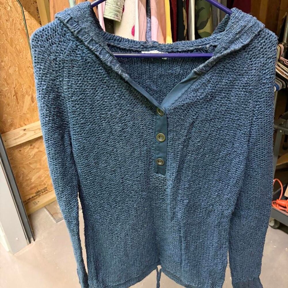 Old-navy Women's Blue and Navy Hoodie